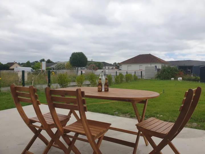 Chambre Calme Dans Une Maison Neuve Avec Jardin Billere Esterno foto